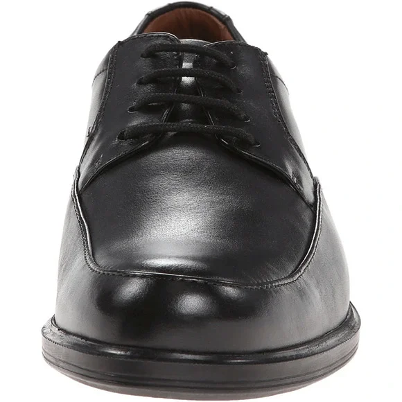 Clarks Mens Gabson Apron Oxfords Shoes Black 12M - Picture 7 of 7